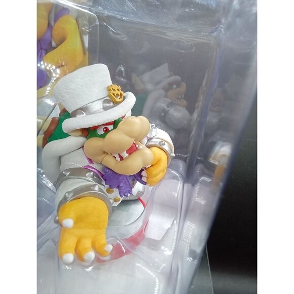 Nintendo Amiibo Bowser Super Mario Odyssey Wedding Outfit Figure With Box - Picture 6 of 6